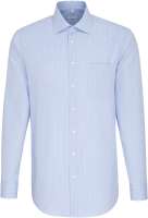 SST | Shirt Office Regular check light blue/white