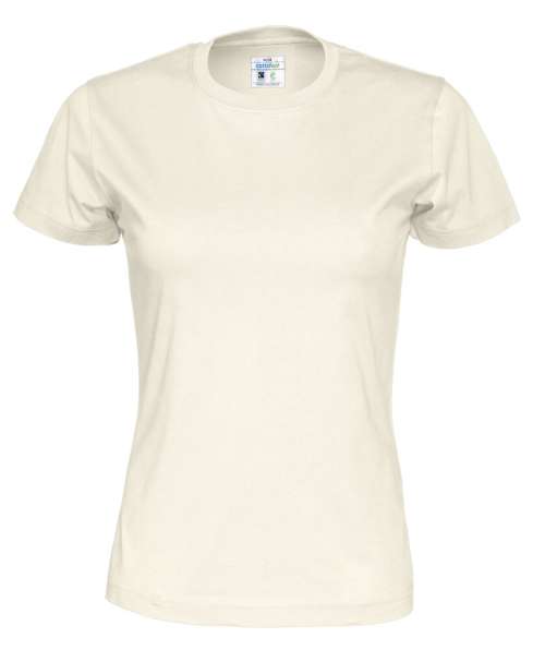 Gots T-shirt Lady white 4XL