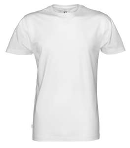 T-Shirt Man White 4XL (GOTS)