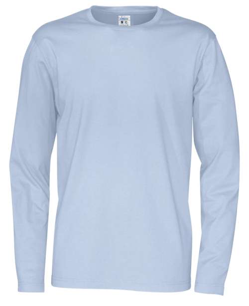 T-Shirt Long Sleeve Man White 4XL (GOTS)
