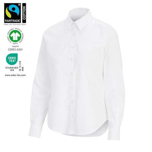 Oxford Shirt L/S Lady White 34