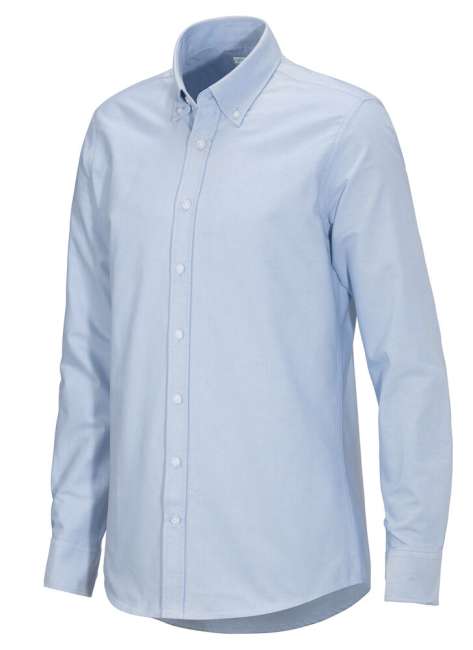 Oxford Shirt L/S Man White XS-35/36