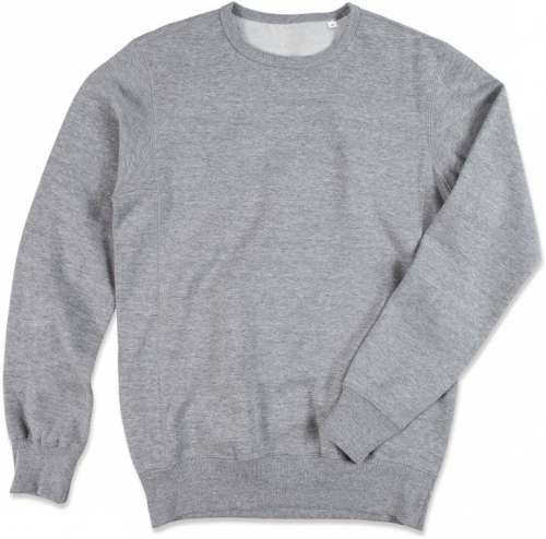 Herren Sweatshirt Active Sweatshirt Stedman grey steel