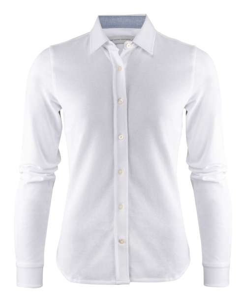 Burlingham Lady Jersey Shirt White XS