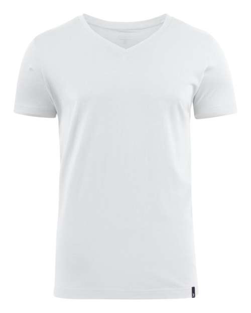 American V T-shirt White S