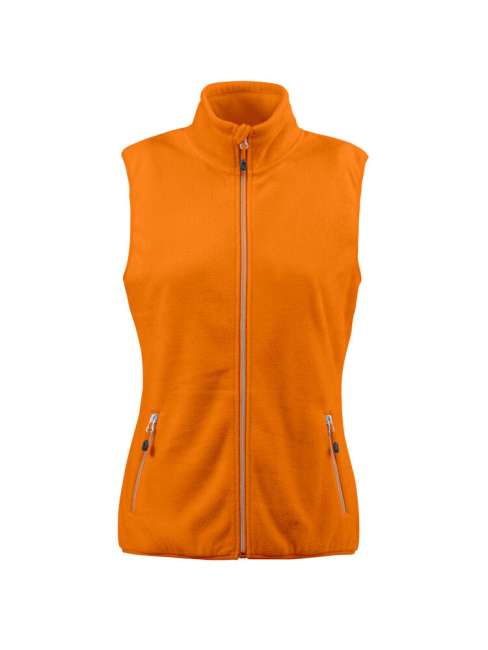Sideflip lady fleece vest Bright Orang XS