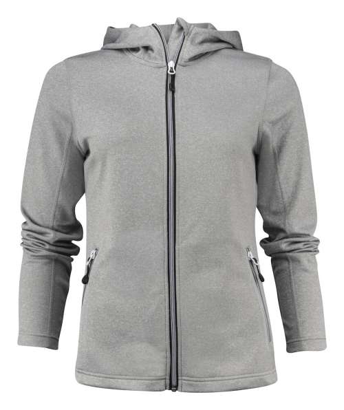 Layback Lady Hooded jacket Grey melange XS