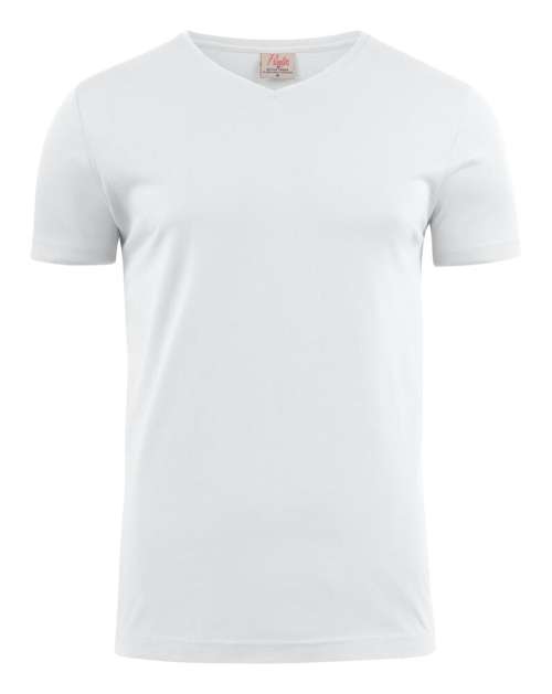 Heavy V T-shirt White 4XL