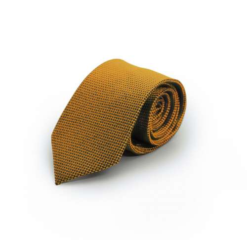Tie Silk Oxford Brown