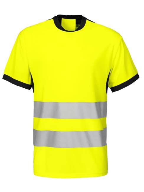 6009 T-shirt CL.2 Yellow/Navy 4XL