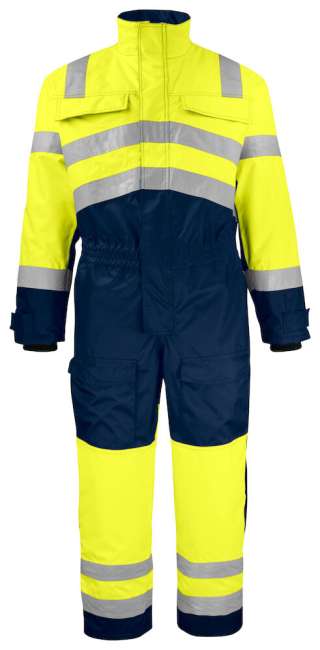 6202 Coverall Padded Yellow/Navy C44