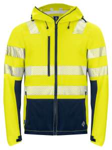 6416 Shell Jacket Yellow/navy 4XL