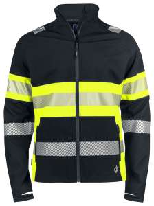 6442 Hi Viz Windbreaker EN ISO 204 Yellow/Black XS