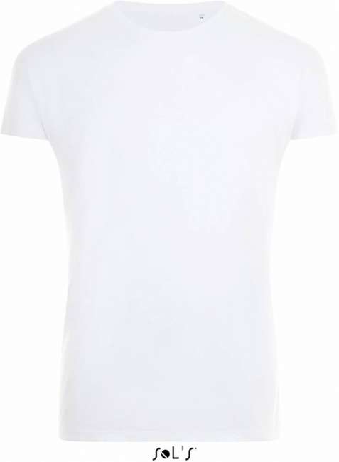 Herren Sublimations T-Shirt Magma Men SOL'S chic white