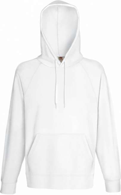 Raglan Kapuzen Sweater Lightweight Hooded Sweat F.O.L. chic white