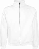 Sweatjacke Premium Sweat Jacket F.O.L. chic white