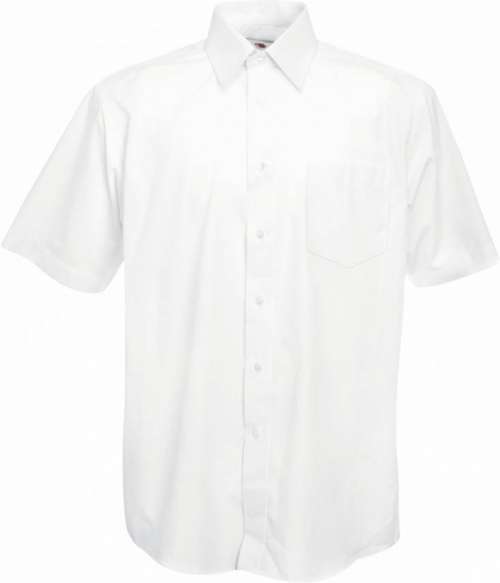Popeline Hemd kurzarm Poplin Shirt SSL F.O.L. chic white