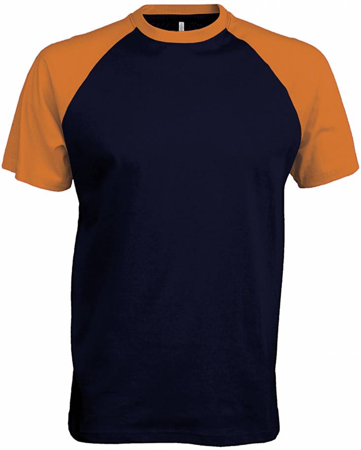 Farbe:White//Royal;Gr/ö/ße:L Baseball T-Shirt