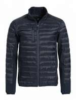 Daunen Jacken besticken oder bedrucken   LEMONT NW020918 Clique marineblau