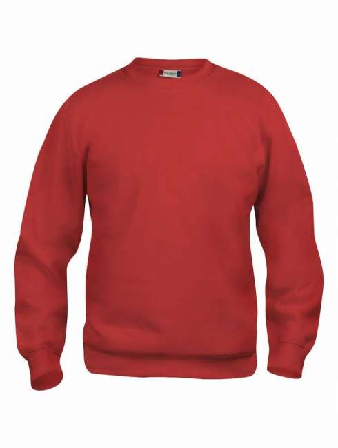BASIC ROUNDNECK NW021030 Clique weiss/rot