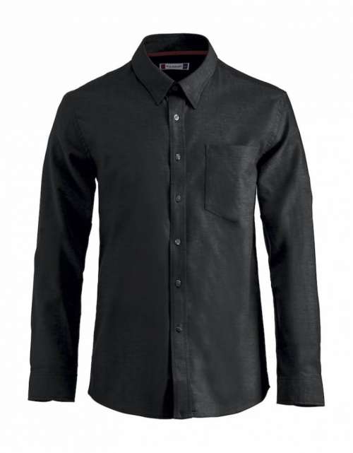 Oxfordhemd zum besticken lassen NW027311 Clique black