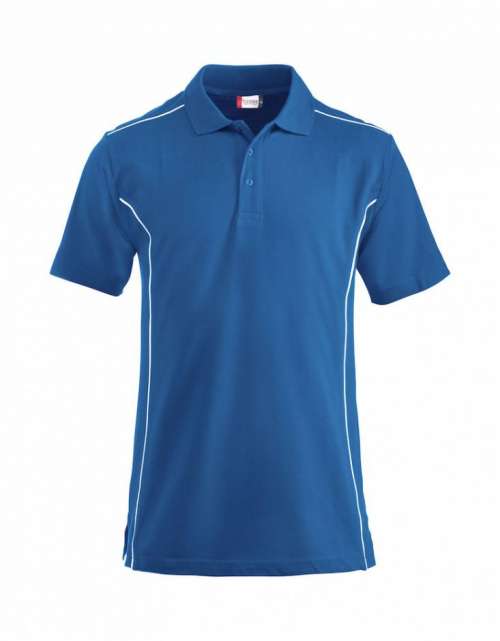 Poloshirts besticken mit Logo  königsblau