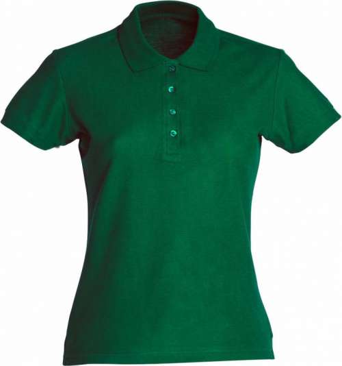 Polo-Shirt BASIC besticken NW028231  flaschengrün