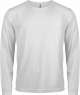Sport Shirt langarm PA443 Kariban ProAct chic white