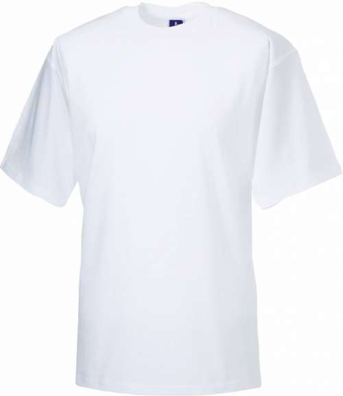 T-Shirt 180M Russell chic white