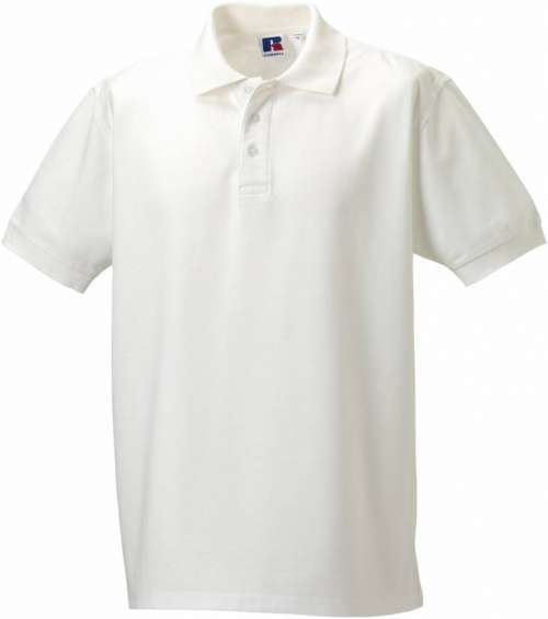 Herren Ultimate Piqué Polo 577M Russell chic white