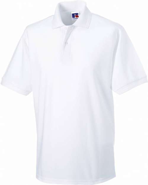 Piqué Polo 599M Russell chic white