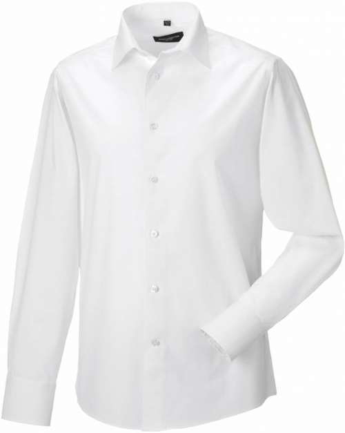 Stretch Hemd langarm 946M Russell chic white