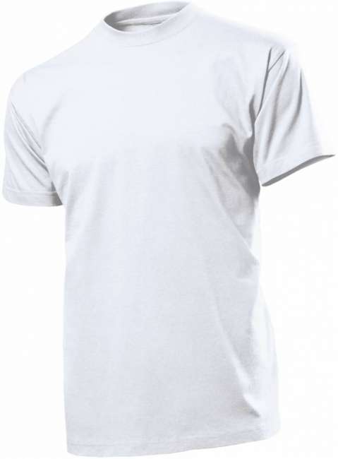 Heavy Herren T-Shirt Comfort Men Stedman chic white