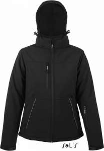 Damen Winter Softshell Jacke Rock Women SOL'S black