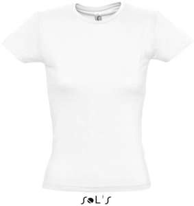 Damen T-Shirt Miss SOL'S chic white