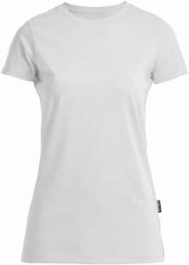 Damen T-Shirt "Luxury Roundneck" 201 HRM white