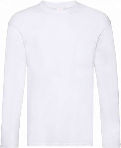 Herren T-Shirt langarm Original LSL T F.O.L. chic white