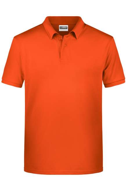 Men's Basic Polo dark-orange