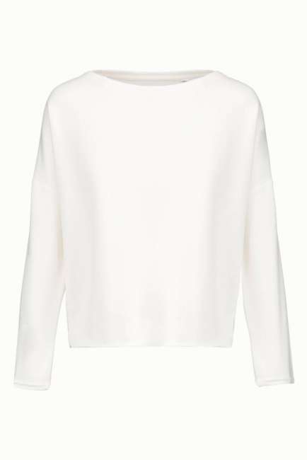 Damen Oversize Sweater K471 Kariban off white