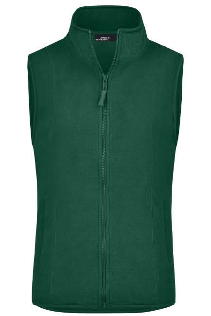 Girly Microfleece Vest dark-green
