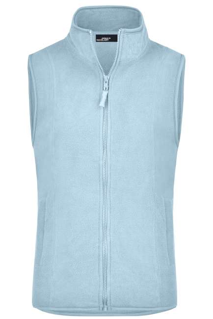 Girly Microfleece Vest light-blue