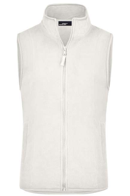 Girly Microfleece Vest off-white