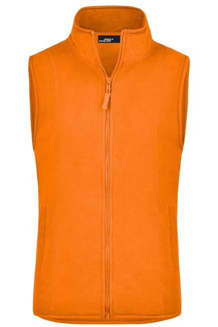 Girly Microfleece Vest orange