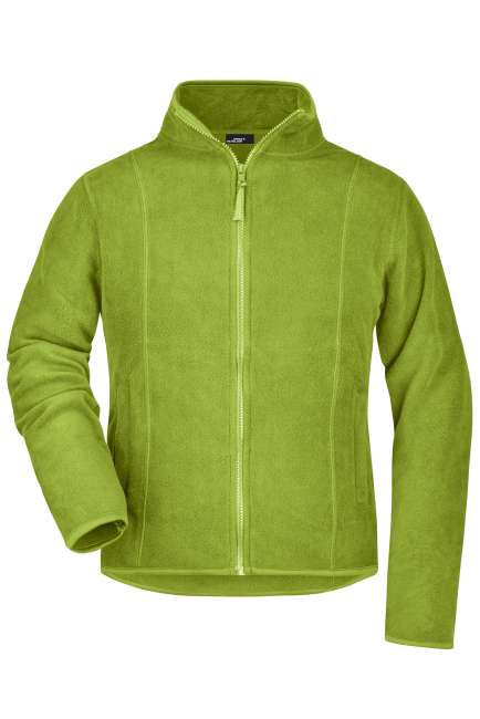Girly Microfleece Jacket lime-green