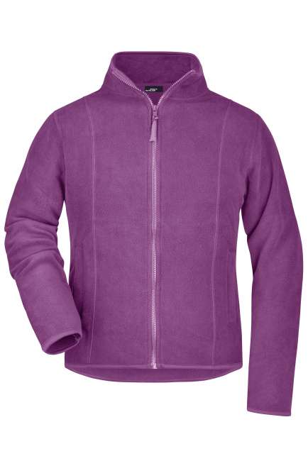 Girly Microfleece Jacket purple