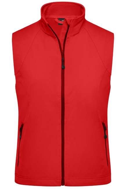 Ladies' Softshell Vest red