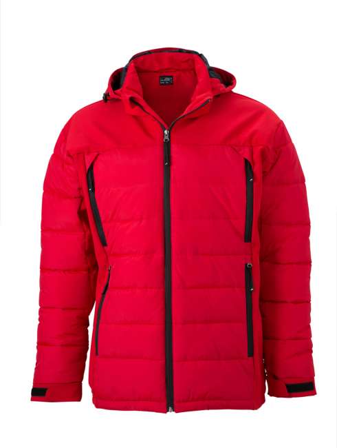 Men's Outdoor Hybrid Jacket red