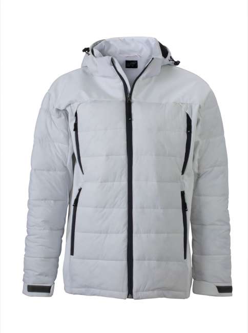 Men's Outdoor Hybrid Jacket white