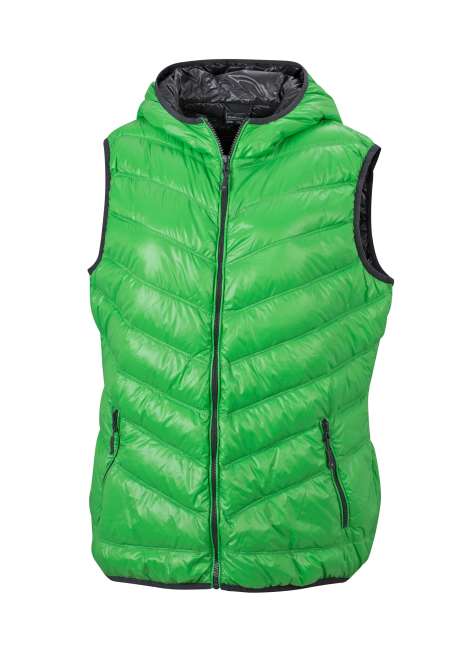 Ladies' Down Vest green/carbon