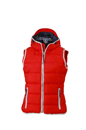 Ladies' Maritime Vest red/white